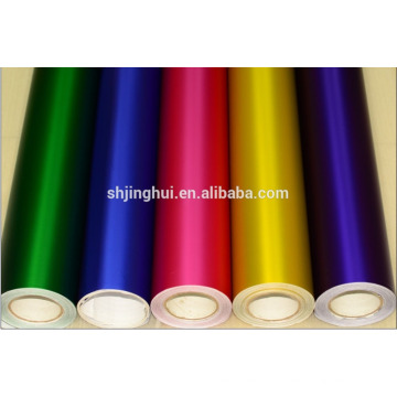 Professional quality Satin Chrome vehicle vinyl wrap films Decorative Vinyl Wrap